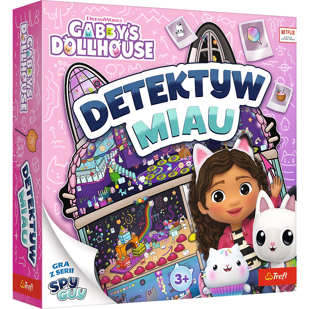 Samarbetsspel Detective Meow observationsspel i Gabis katthem