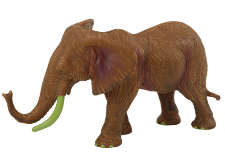 Samlarfigur afrikansk elefant 18 cm CE-märkt leksak 3+
