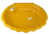 Sandlåda snäckform i plast UV- och väderbeständig 110x75x18 cm