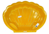 Sandlåda snäckform i plast UV- och väderbeständig 110x75x18 cm