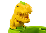 Sandleksaksset med hink och dusch, dinosauriemotiv, 10 delar 3+ år