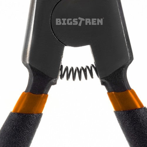 Seegerringtångset 4-pack inre/yttre rak & böjd, fjäder, stål
