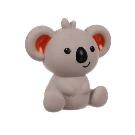 Sensoriska mjuka byggklossar i PVC 12 delar med koala & texturskivor