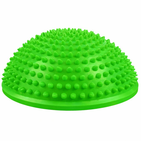 Sensorisk balanshalvboll 16 cm med massagepiggar för rehab och terapi