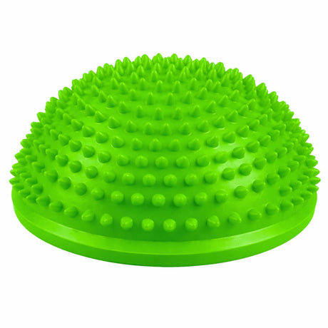 Sensorisk balanshalvboll 16 cm med massagepiggar för rehab och terapi