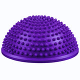 Sensorisk balanshalvboll 16 cm med massagepiggar för rehab och terapi