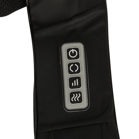 Shiatsu massagekrage med värme, roterande massagehuvuden, 230V