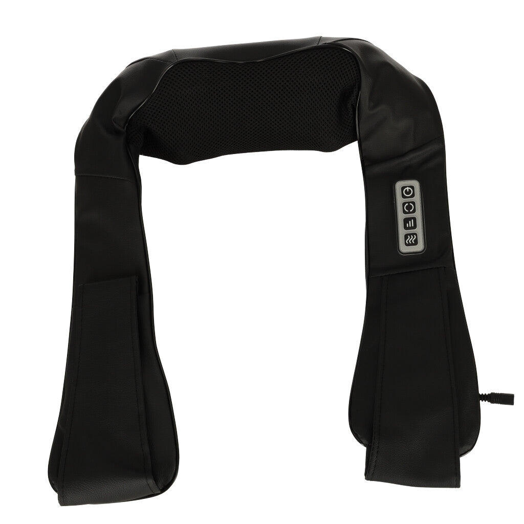 Shiatsu massagekrage med värme, roterande massagehuvuden, 230V