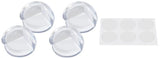 Silikon hörnskydd transparent självhäftande 4-pack för möbler