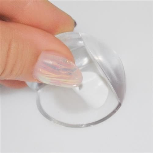 Silikon hörnskydd transparent självhäftande 4-pack för möbler
