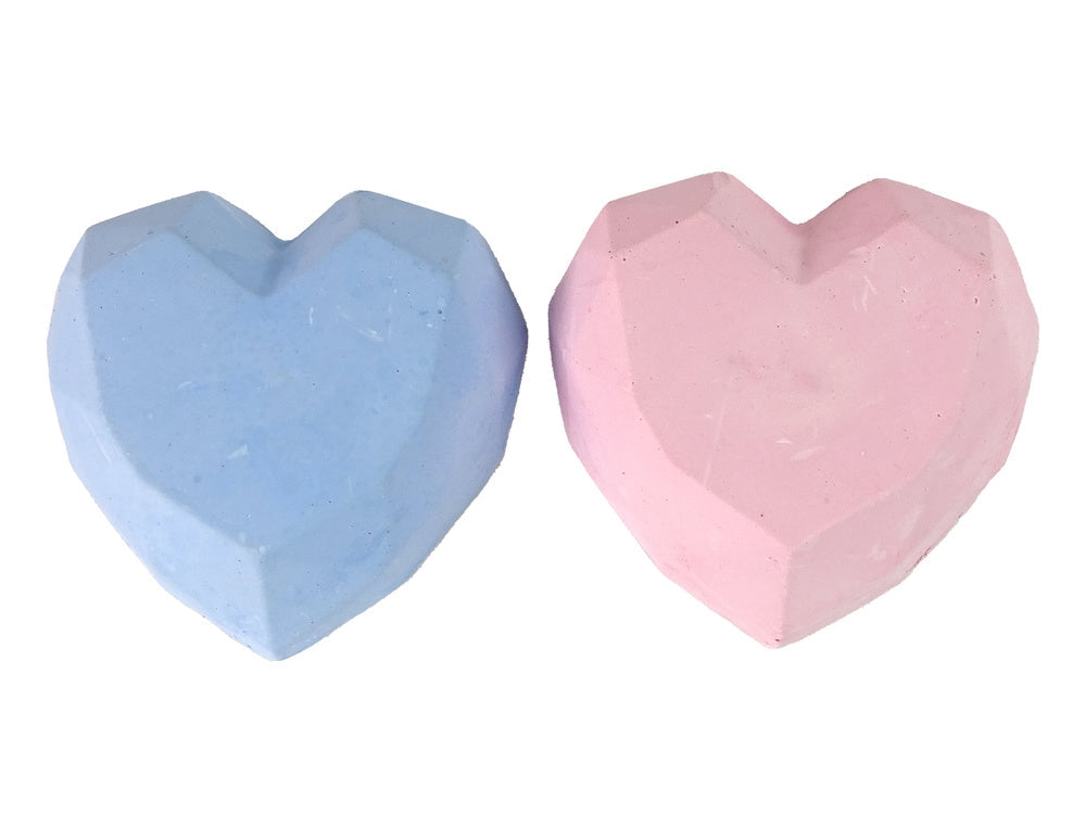 Sjöjungfru utgrävningskit DIY rosa 32 cm med 2 hjärtstenar & mejsel