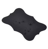 Självhäftande PVC-etiketter 5x3,5 cm svarta 24-pack