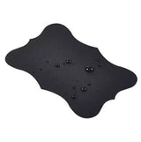 Självhäftande PVC-etiketter 5x3,5 cm svarta 24-pack