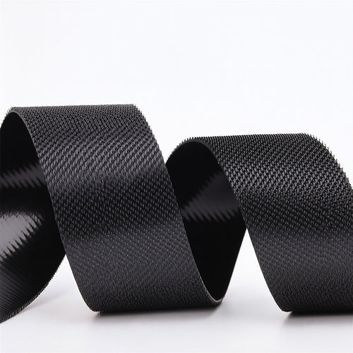 Självhäftande kardborretejp svart 5 cm x 5 m krok/ögla 2-pack