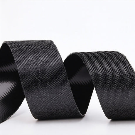 Självhäftande kardborretejp svart 5 cm x 5 m krok/ögla 2-pack