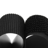 Självhäftande kardborretejp svart 5 cm x 5 m krok/ögla 2-pack