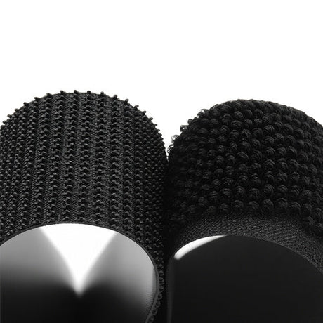 Självhäftande kardborretejp svart 5 cm x 5 m krok/ögla 2-pack