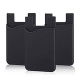 Självhäftande korthållare 2-pack 5x8 cm med 3M-tejp för mobil/surfplatta
