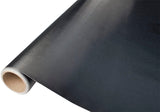 Självhäftande vinylfolie borstad svart 1,52x30 m metallisk