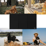 Självkylande kylmatta för hund/katt 88x49,5 cm svart