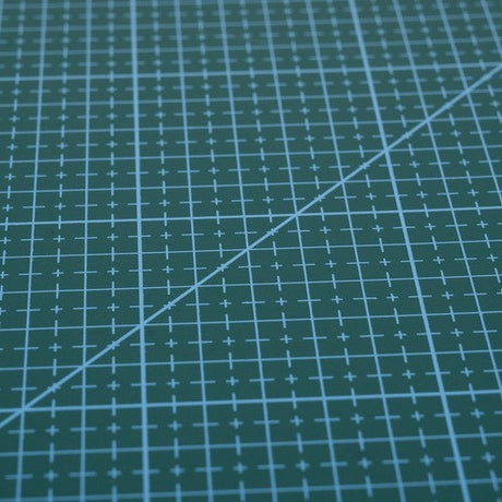 Självläkande skärmatta A2 45x60 cm 4 mm grön dubbelsidig PVC
