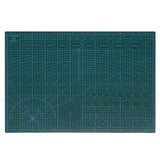 Självläkande skärmatta A2 45x60 cm 4 mm grön dubbelsidig PVC