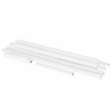 Säkerhetsräcke för säng 160 cm grå, verktygsfri montering