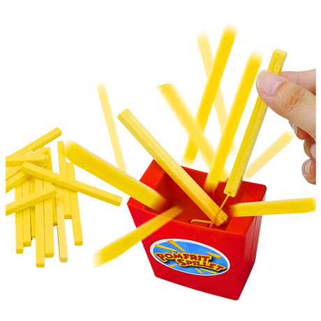 Skicklighetsspel Jumping French Fries med pommes frites-kopp, 3+ år