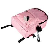 Skolryggsäck rosa 9 l polyester 600D 35 cm med nyckelring