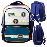 Skolryggsäck rymdmotiv 16L 39x27x15 cm med pennfodral & reflex