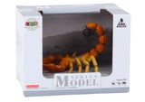 Skorpion djurfigur i plast 8 cm, leksaksfigur 3+ år