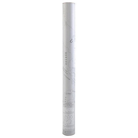 Skrapkarta världskarta 82x59 cm guld/svart skrapyta i tub