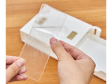 Skrivbordslåda under bordsskiva 4 fack självhäftande plast 40,5 cm