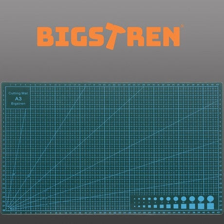 Skärmatta A3 30x45 cm självläkande dubbelsidig grön 3 lager