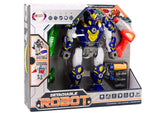 Skruvbar leksaksrobot med borr och skruvmejsel, ljus/ljud, 3+ år