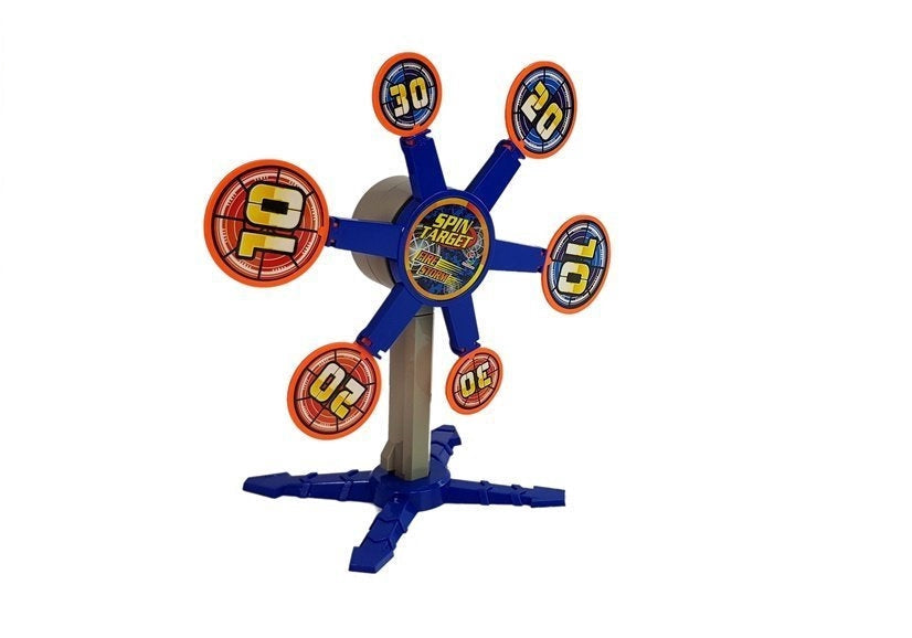Skumdartgevär leksak med roterande måltavla
