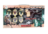 Skumdartpistol set dinosaurie med måltavla och 6 skumdartpilar