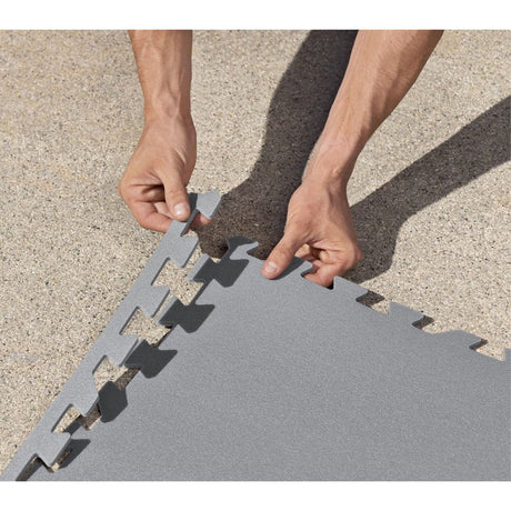 Skummatta golvskydd för spa/jacuzzi 196x196 cm 17 delar Lay-Z-Spa