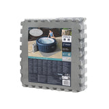 Skummatta golvskydd för spa/jacuzzi 196x196 cm 17 delar Lay-Z-Spa