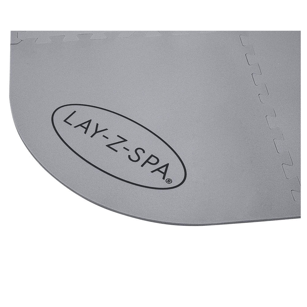 Skummatta golvskydd för spa/jacuzzi 196x196 cm 17 delar Lay-Z-Spa