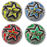 Skumplastbollar 7 cm 4-pack sportmotiv för barn, inne/ute