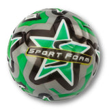Skumplastbollar 7 cm 4-pack sportmotiv för barn, inne/ute