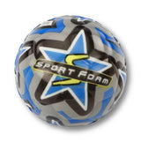 Skumplastbollar 7 cm 4-pack sportmotiv för barn, inne/ute