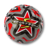 Skumplastbollar 7 cm 4-pack sportmotiv för barn, inne/ute