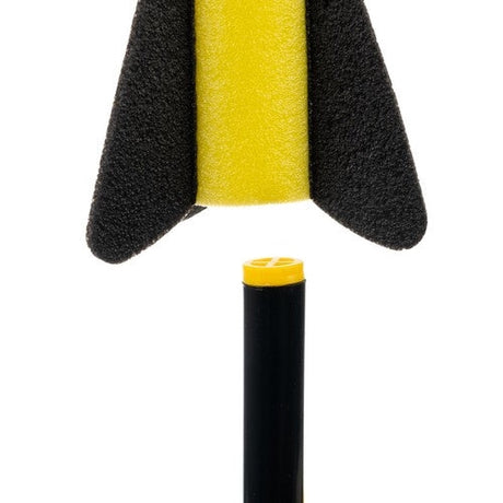 Skumraketskjutare med fotpump dubbel katapult, 6 raketer, 3+ år