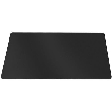 Skyddsmatta golv 130x90 cm svart polypropen 0,5 mm för kontorsstol