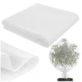 Skyddsnät blomrabatt 3x6 m 80 maskor 0,177 mm HDPE vit