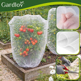 Skyddsnät blomrabatt 3x6 m 80 maskor 0,177 mm HDPE vit