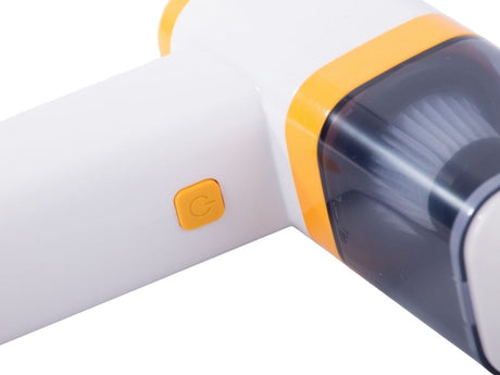 Sladdlös handdammsugare 120W 0,3L HEPA USB-laddning vit/svart