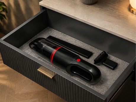 Sladdlös handdammsugare 4–6 kPa 350 ml USB-C svart med munstycken